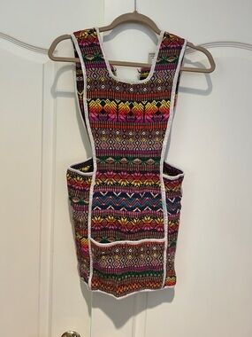 Colorful Aztec Patterned Sleeveless Tunic